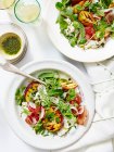 Nectarine Salad for Two — Stock Photo
