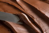 Шоколадный крем (полная рамка) — стоковое фото