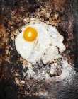 Vassoio per uova vista da vicino — Foto stock