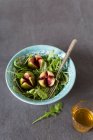 Salada de foguete com figos — Fotografia de Stock