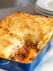 Hachis Parmentier (French cottage pie) — Stock Photo