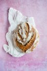 Loaf of wheat sourdough bread — Stock Photo