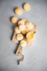 Gluten Free Scones with Lemon Curd — Foto stock