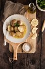 Forno patate al forno vista da vicino — Foto stock