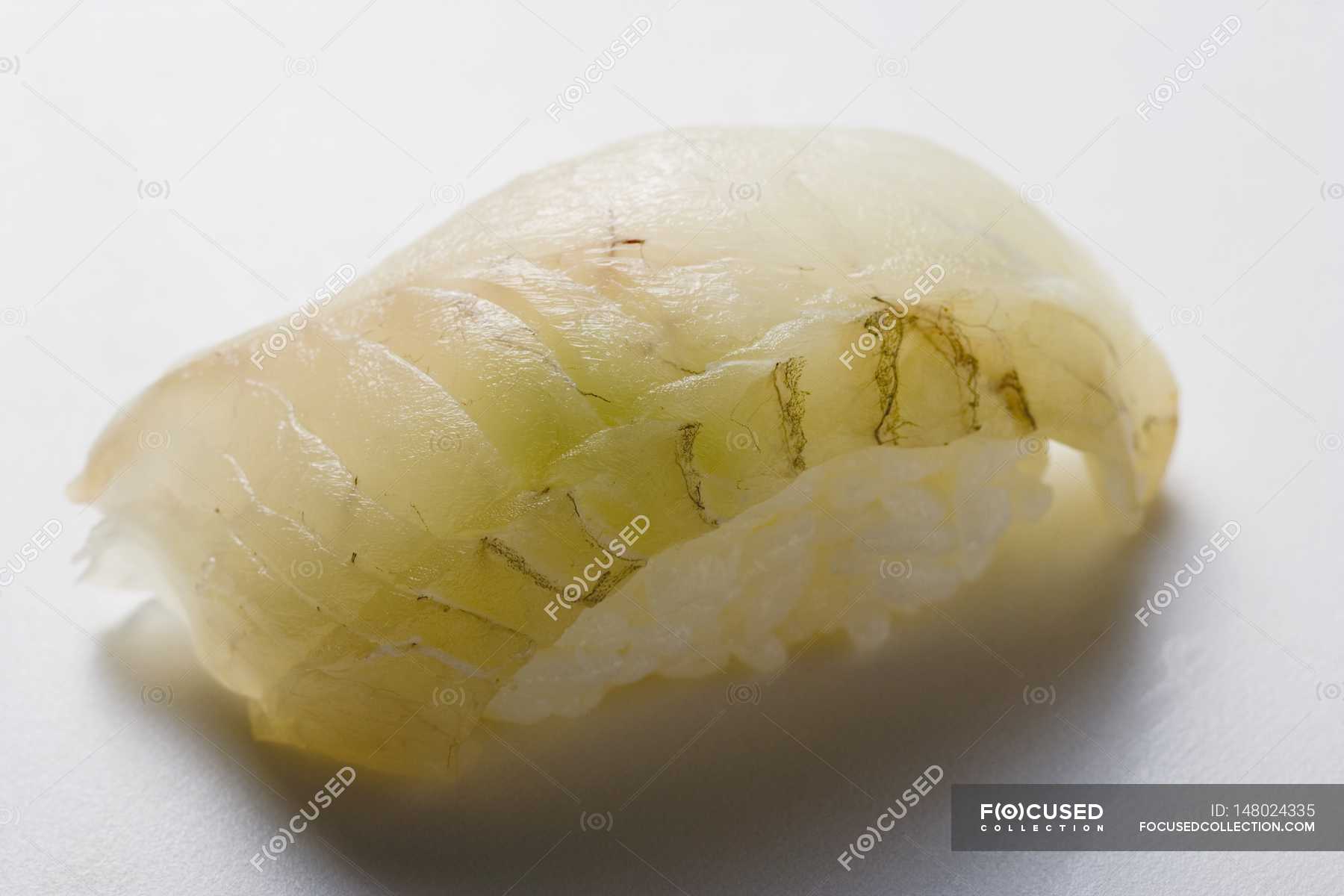 Nigiri Sushi With Butterfish Nutrition Cut Out Stock Photo