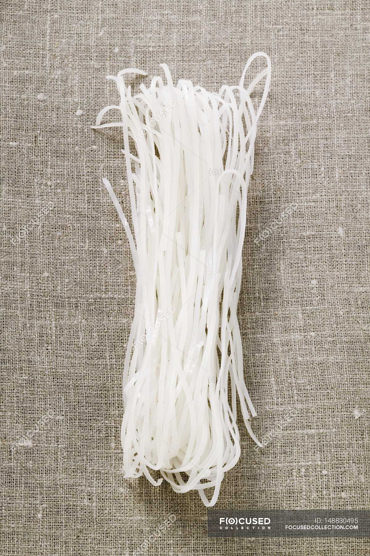 Thin Rice Noodles Classic Noodles Pasta Types Stock Photo 148830495