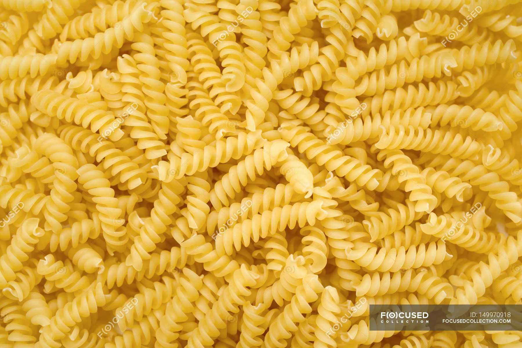 Dried Fusilli Pasta Shot Meal Stock Photo 149970918