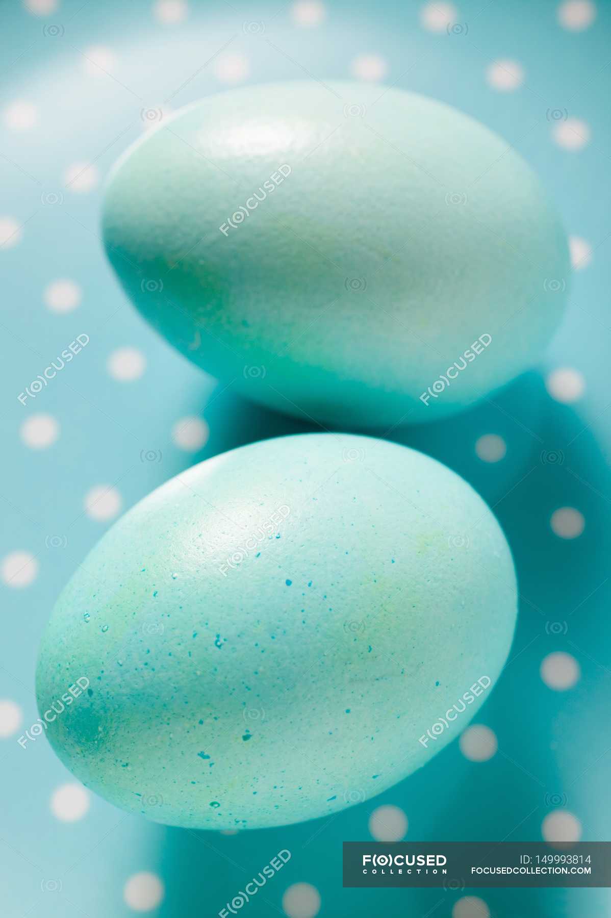 Blue Easter eggs — eat, dining - Stock Photo | #149993814