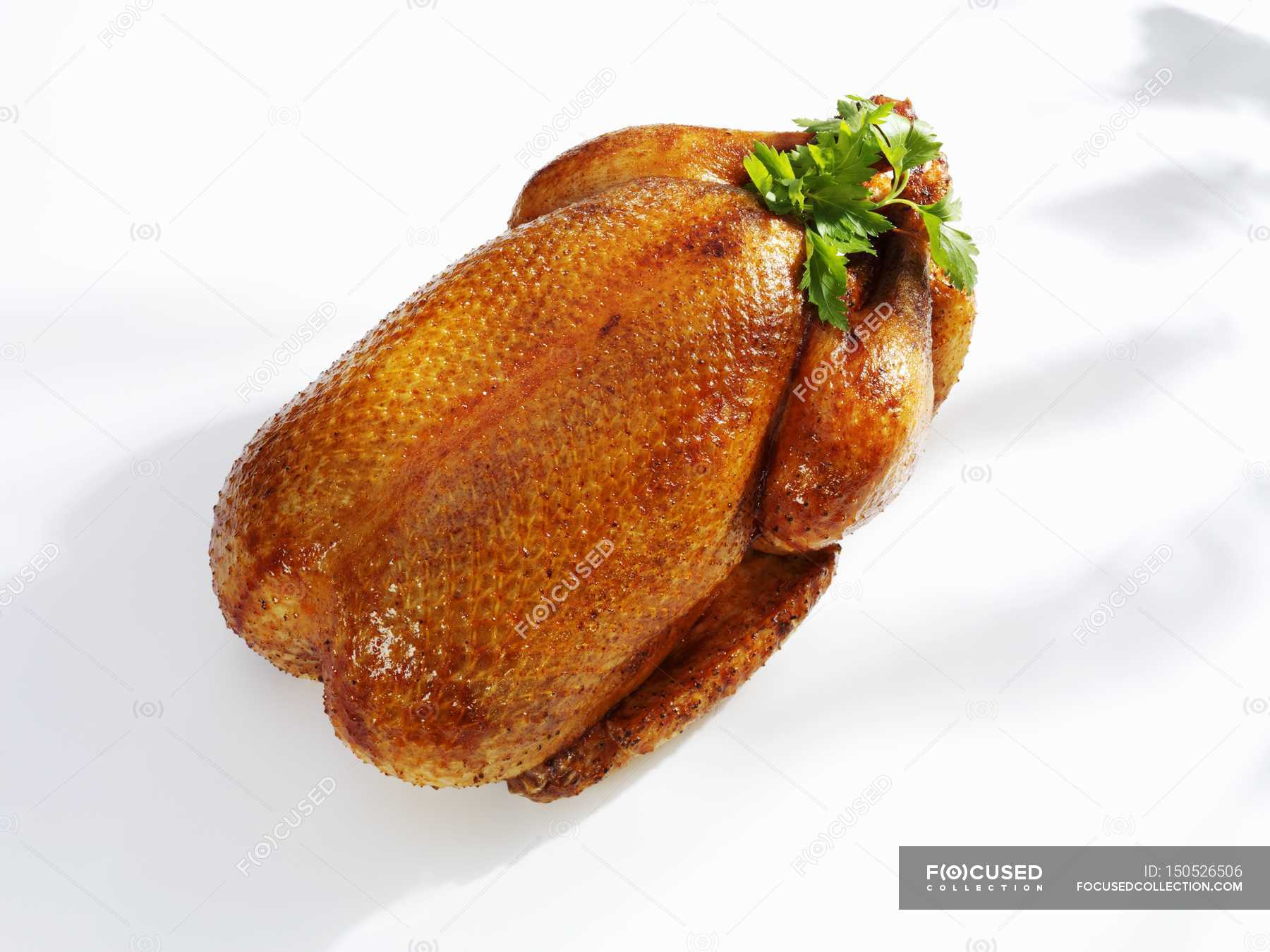 Whole roast duck — background, yummy - Stock Photo | #150526506