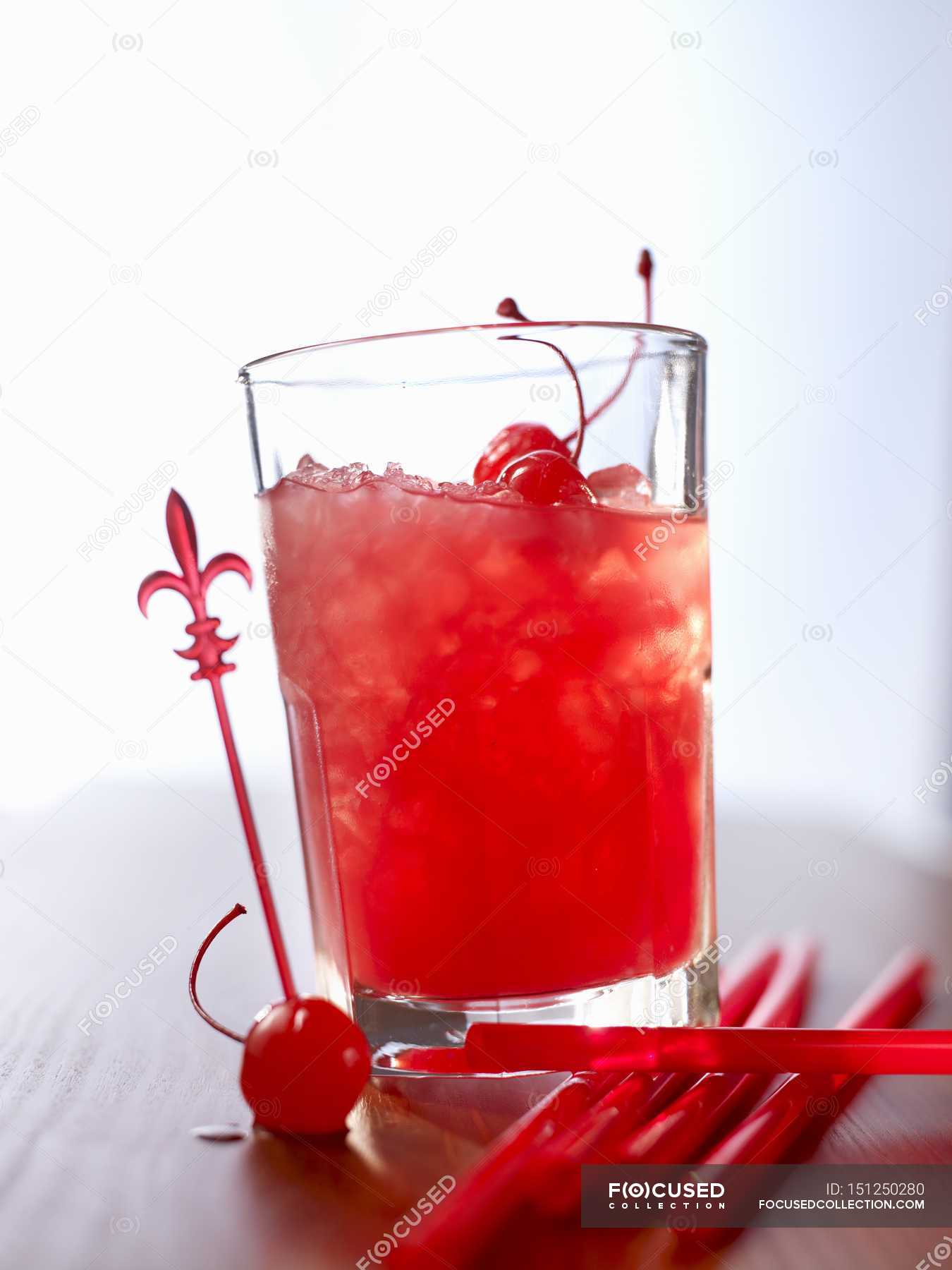 Cocktail with rum and fruit juice — drink, glass Stock Photo 151250280