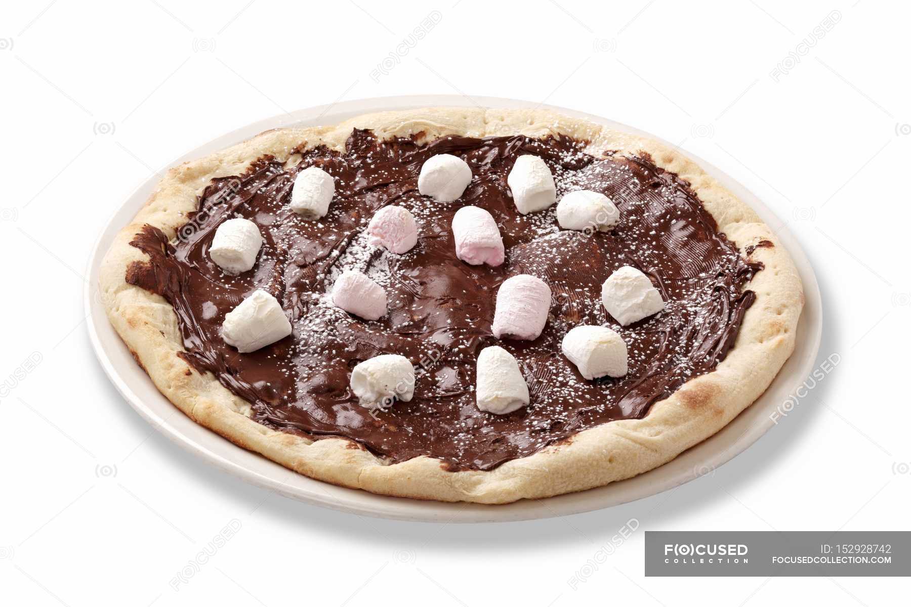 шоколадная пицца рецепт с маршмеллоу фото 17