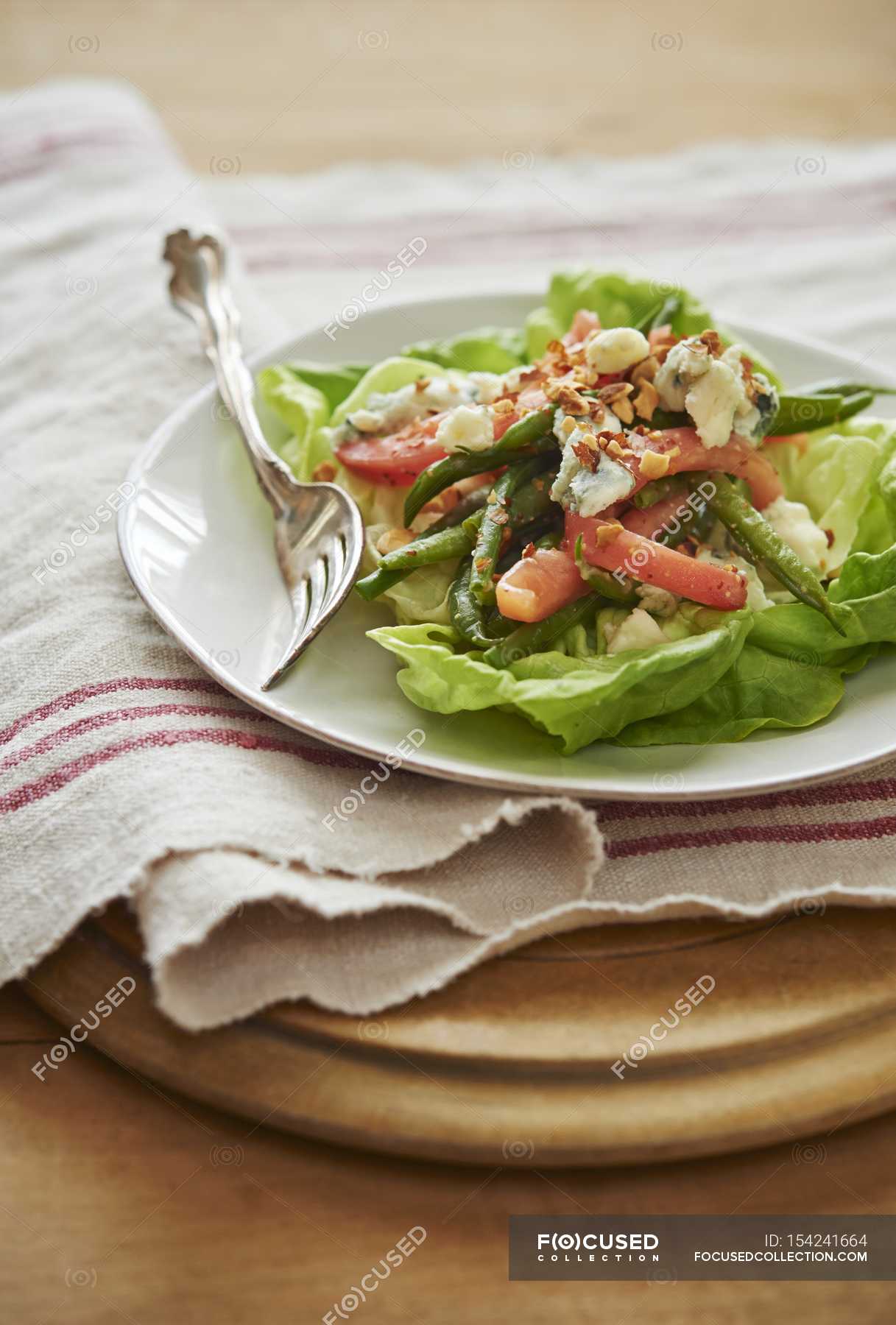 French bean salad — yummy, taste - Stock Photo | #154241664
