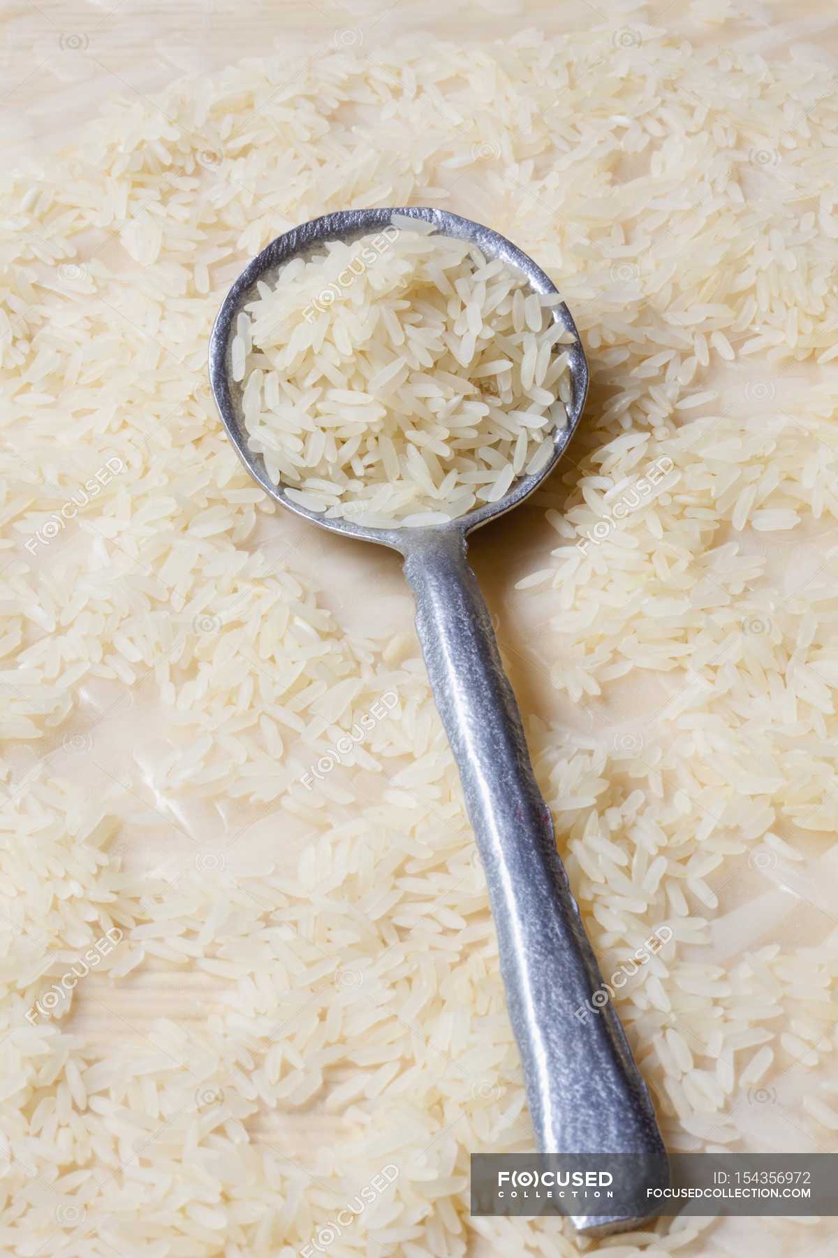 Wet basmati rice — cooking, lifestyle Stock Photo 154356972