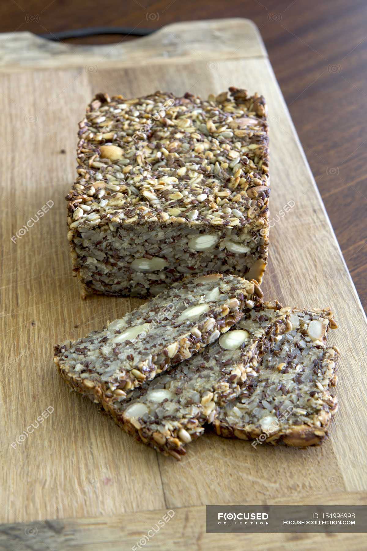 Glutenfree bread — nutrition, organic Stock Photo 154996998