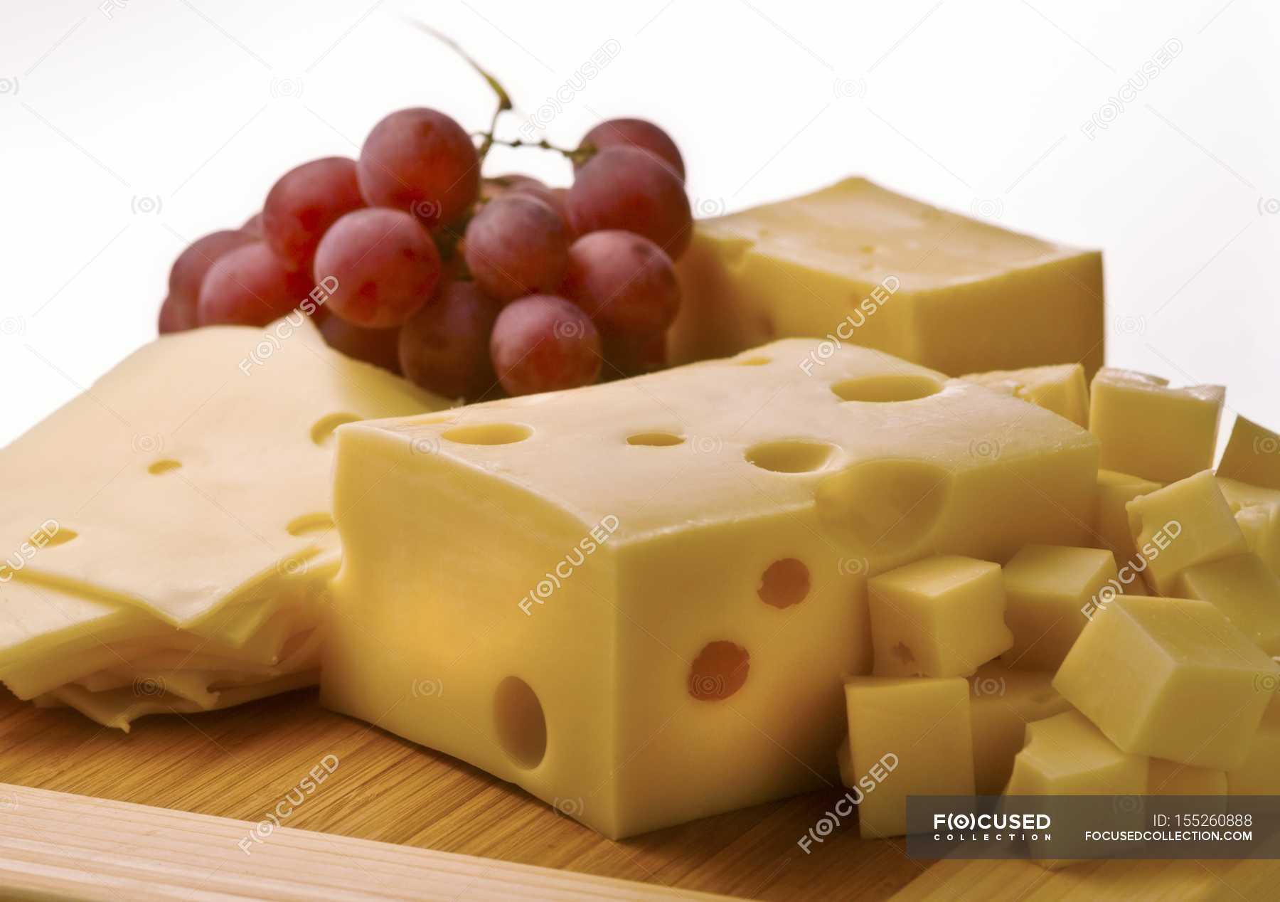 Swiss Cheese Blocks — wooden, hunger Stock Photo 155260888