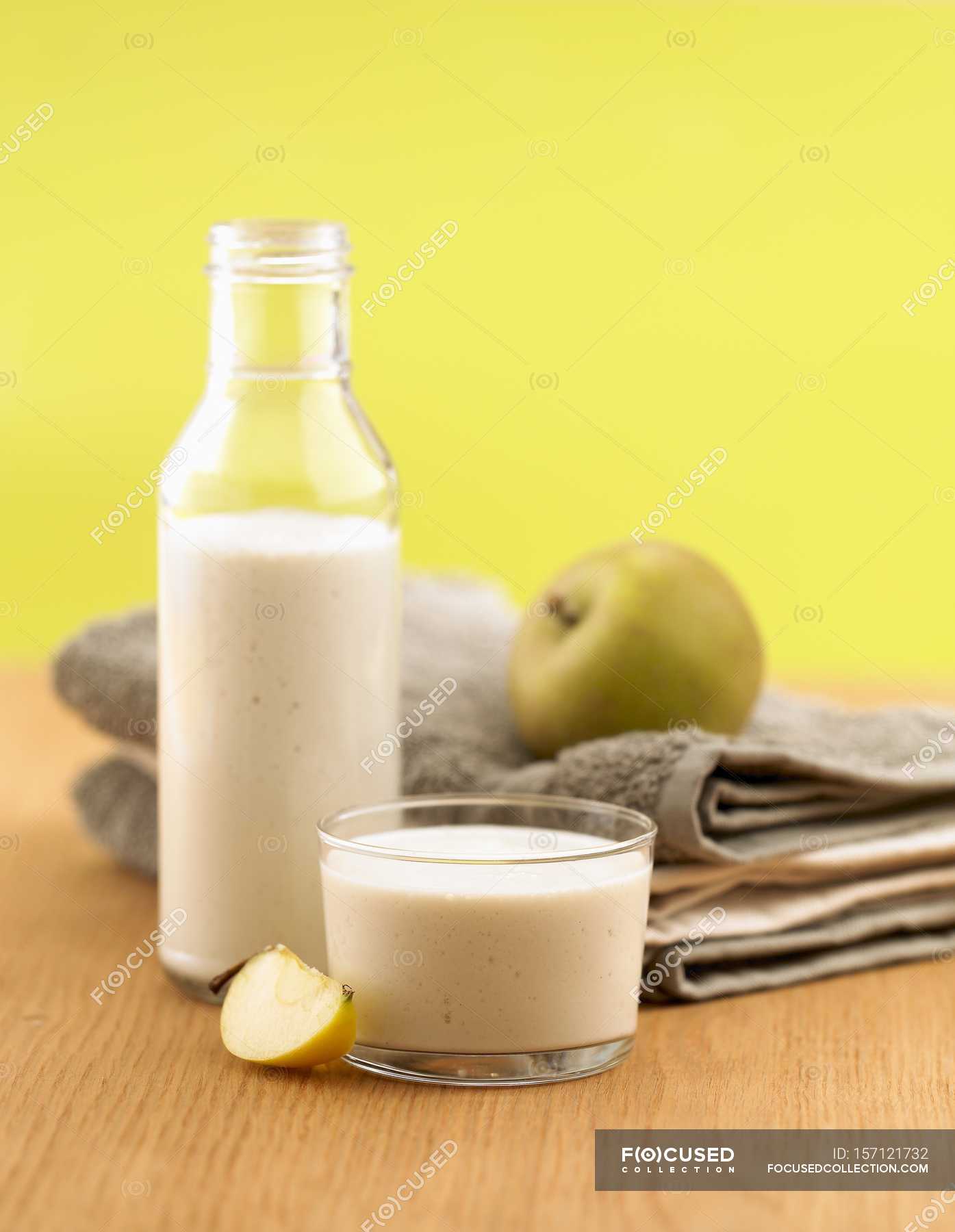 almond-milk-in-bottle-nutrition-gourmet-stock-photo-157121732