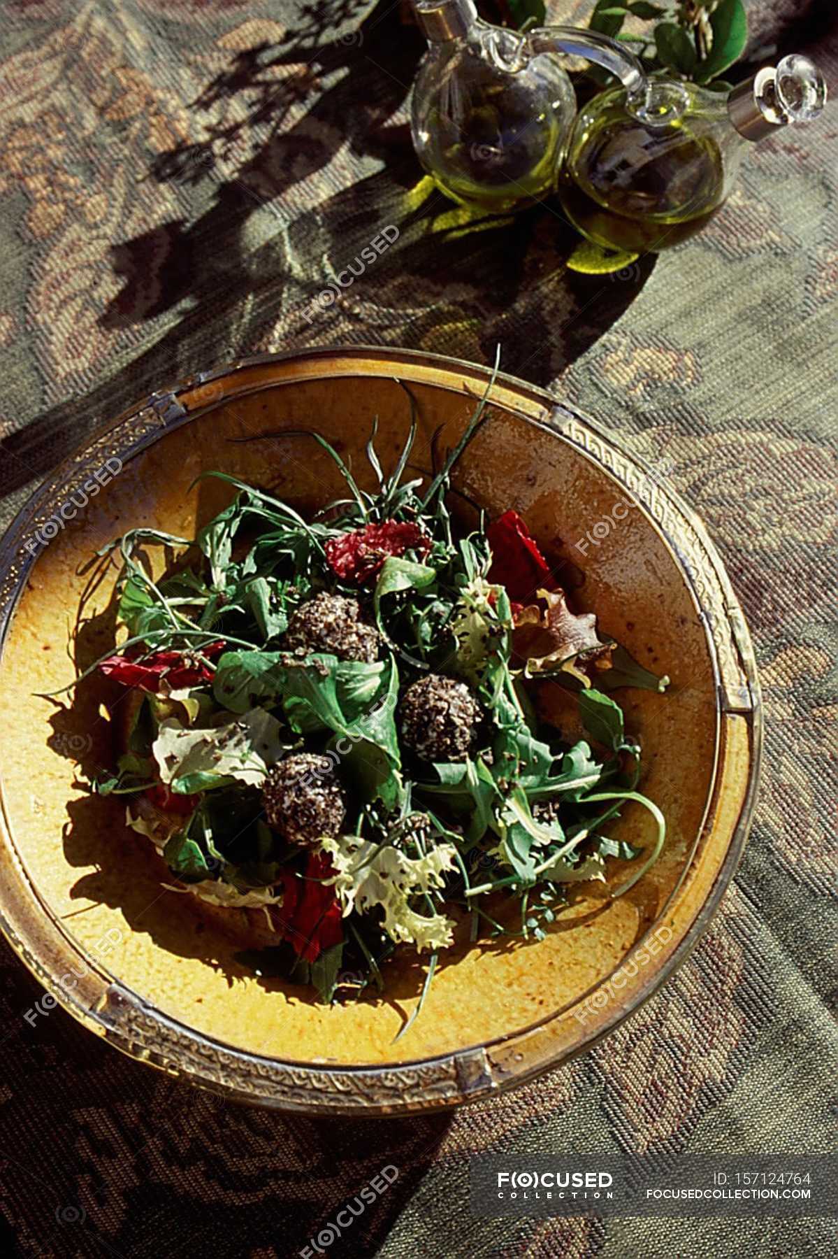 Brousse cream cheese balls — taste, lifestyle Stock Photo 157124764