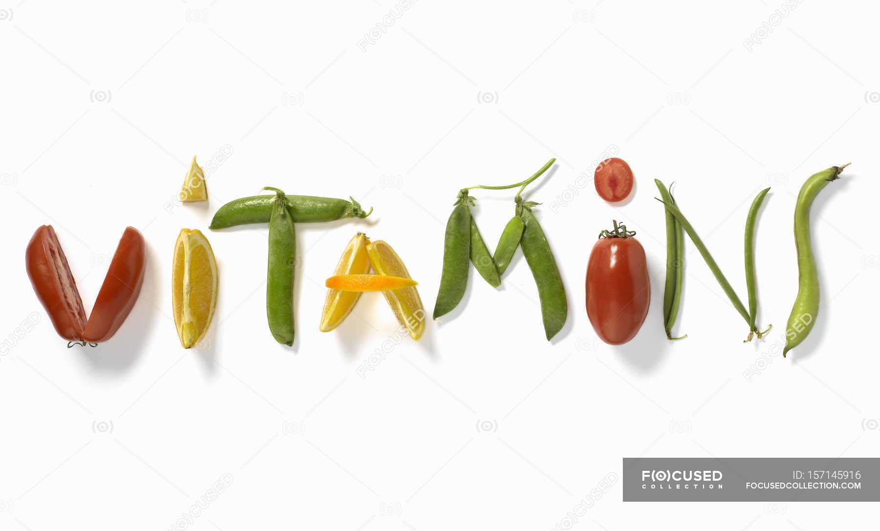 Витамины на прозрачном фоне