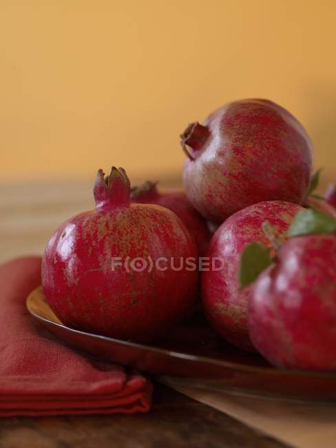 Fresh Ripe Pomegranates — Stock Photo