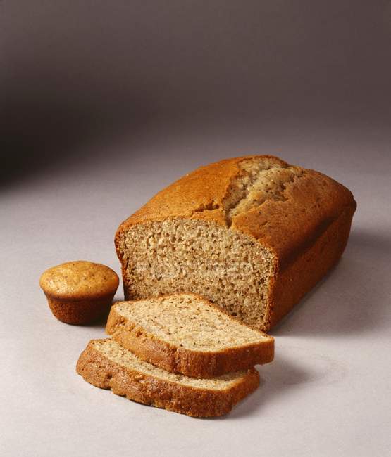 Loaf of Banana Bread — Stock Photo