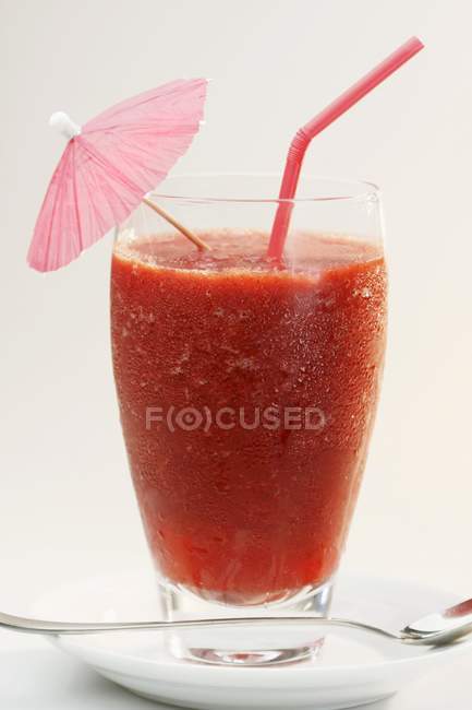 Frozen strawberry daiquiri — Stock Photo