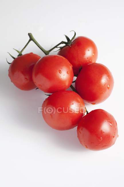Tomates rouges mûres fraîches — Photo de stock