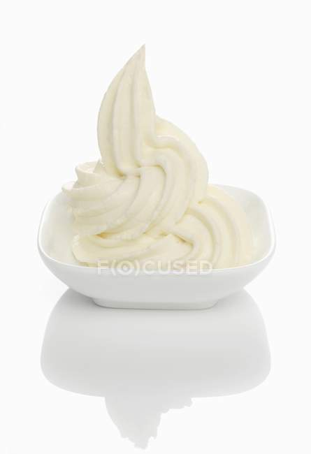 Vanilla ice cream — Stock Photo