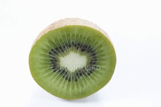 Half a kiwi fruit, close-up — Stock Photo