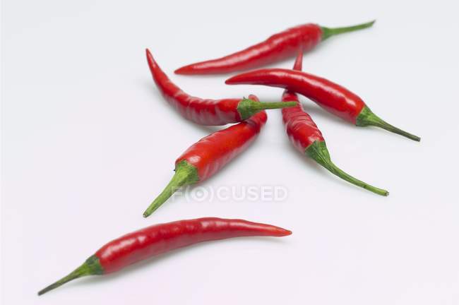 Fresh red chillies — Stock Photo