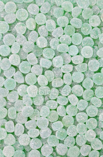 Green jelly tots — Stock Photo