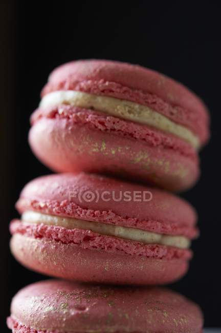 Französisch süße Delikatesse, Makronen — Stockfoto