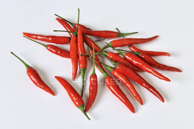 Peperoncini rossi freschi — Foto stock