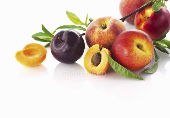 Frutas frescas de verano - foto de stock