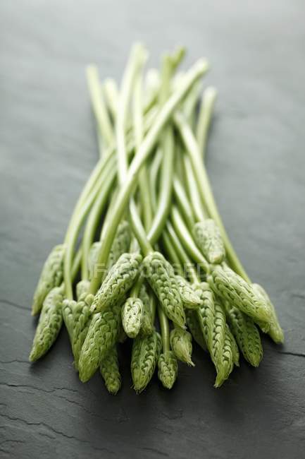 Green wild asparagus — Stock Photo