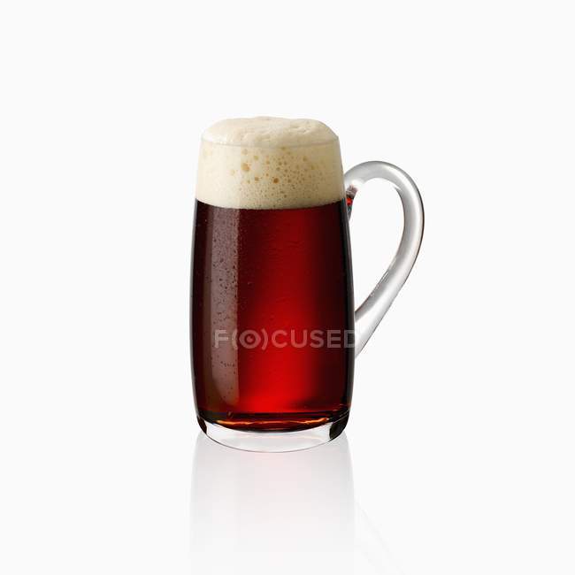 Tankard of bitter beer — Stock Photo