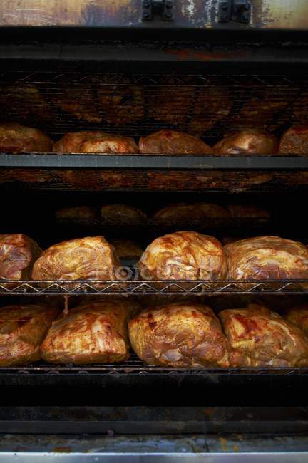 Barbecue Pork Shoulders — Stock Photo