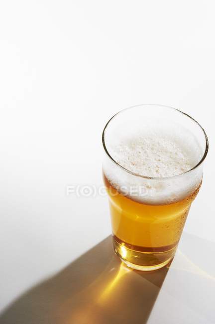 Pint Glas Bier — Stockfoto