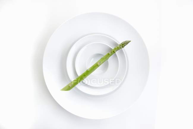 Green asparagus spear — Stock Photo