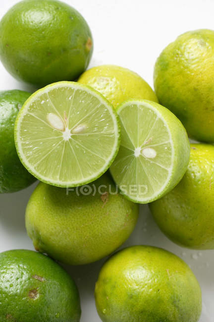Fresh Key limes — Stock Photo
