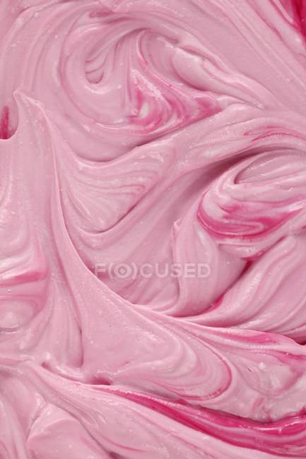 Cherry ice cream — Stock Photo