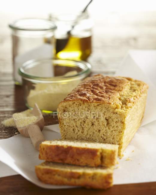 Banana cakes with millet — Stock Photo