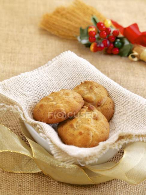 Sapienze traditional Christmas cakes — Stock Photo
