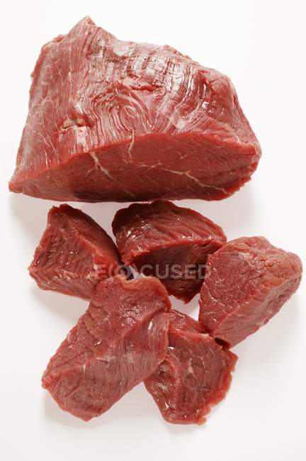 Pedaço de lombo de carne — Fotografia de Stock