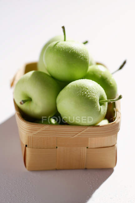 Manzanas abuela herrero - foto de stock