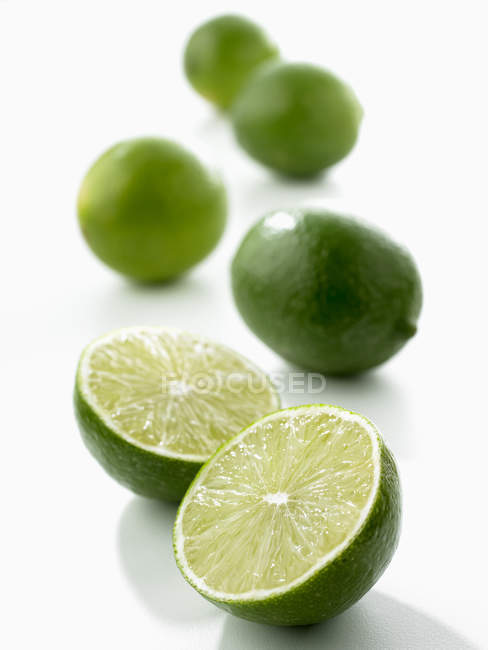 Fresh ripe Limes — Stock Photo