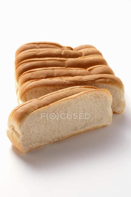 Bread rolls for hot dogs — Stock Photo