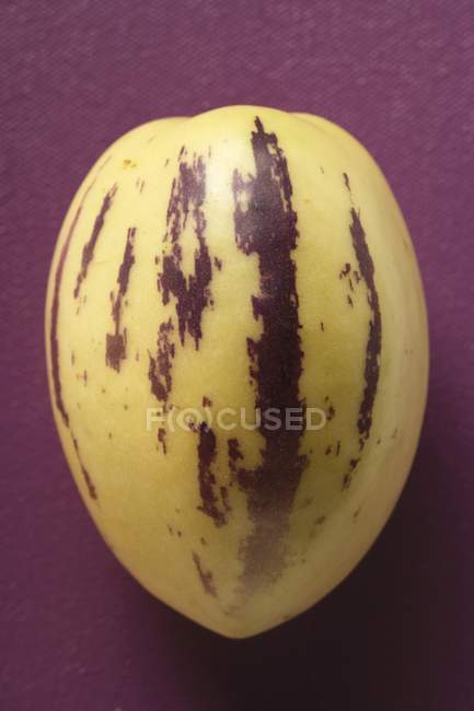 Ripe pepino melon — Stock Photo