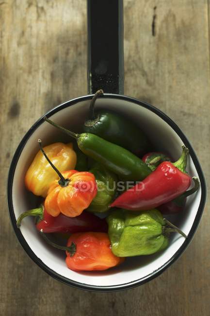 Pimentas coloridas — Fotografia de Stock