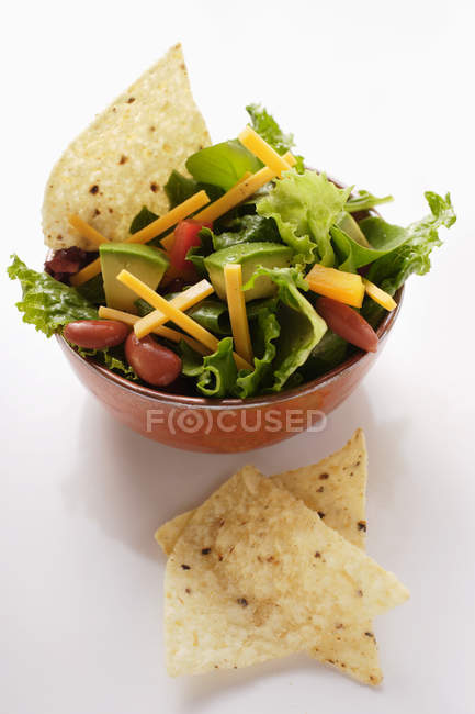 Mexikanischer Salat mit Gemüse — Stockfoto