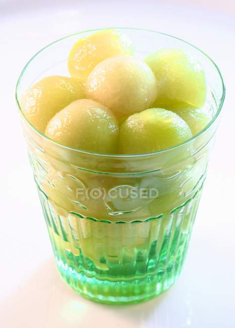 Bolas de melón melón - foto de stock